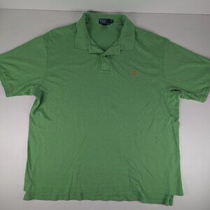 Polo Ralph Lauren Polo Shirt Men’s Size 2XB Green Short Sleeve Casual